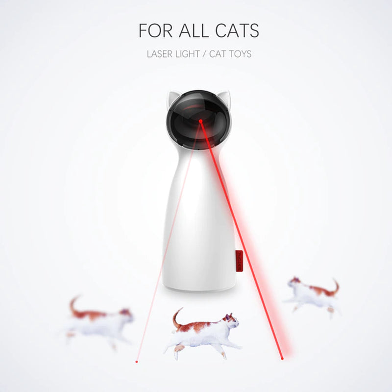 Automatic Cat Toys Interactive Smart Teasing Pet LED Toy